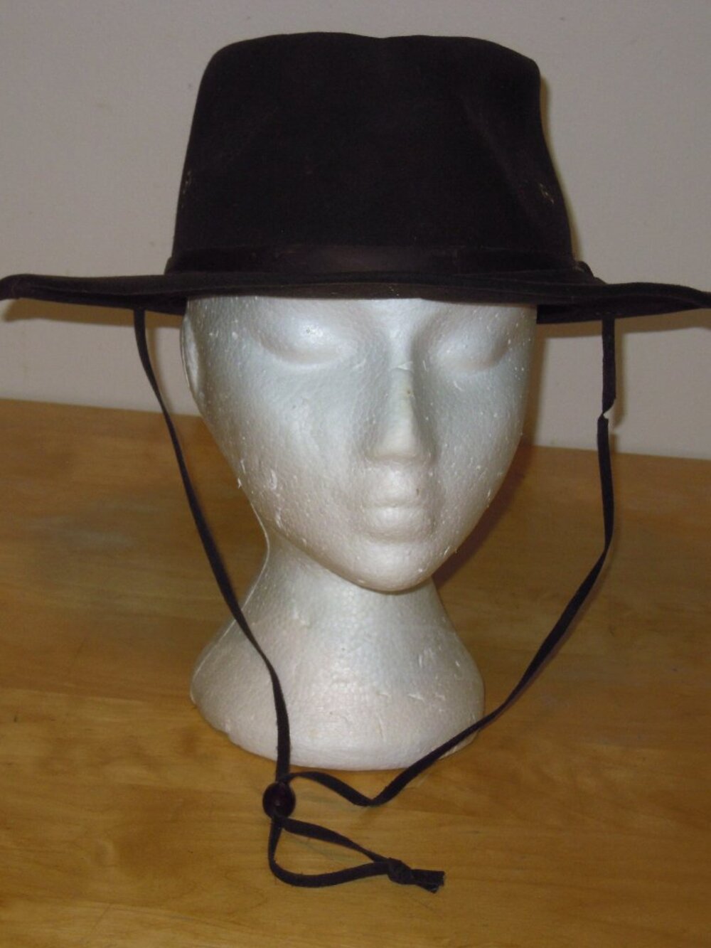 Bailey Wind River Outback Sportsman Hat Oilskin Brown Sz LARGE